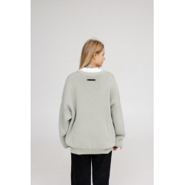 Свитер Fear of God Essentials Knit Pullover Green Concrete