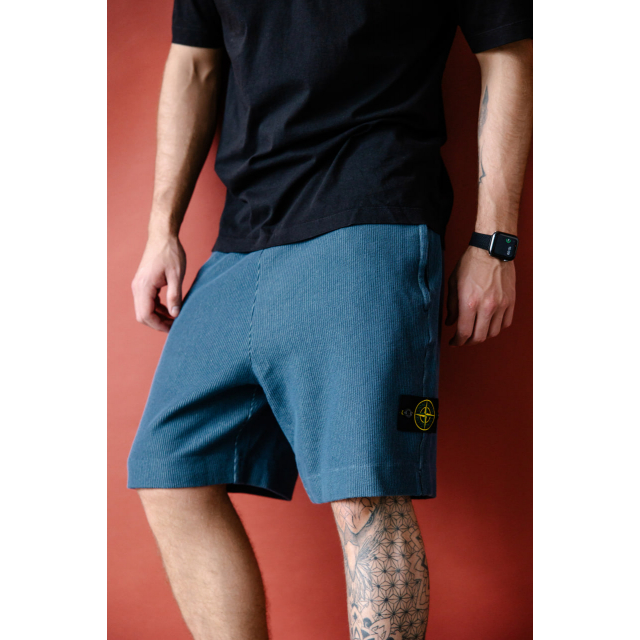 Шорты Stone Island Logo Stretch Shorts Blue