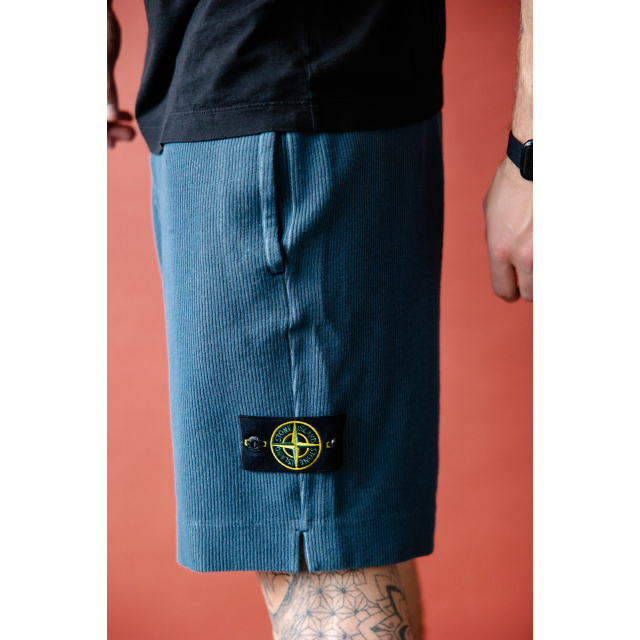 Шорты Stone Island Logo Stretch Shorts Blue