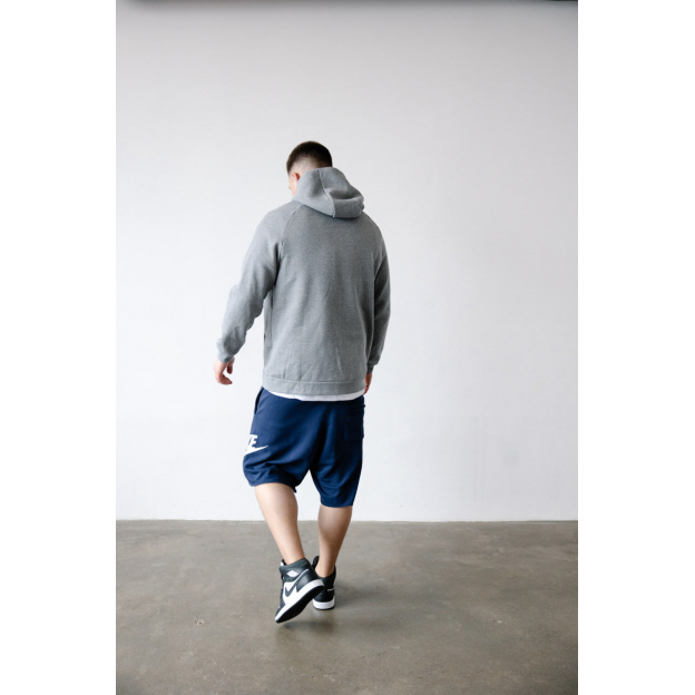 Худи Jordan Jumpman Fleece Hoodie Grey White