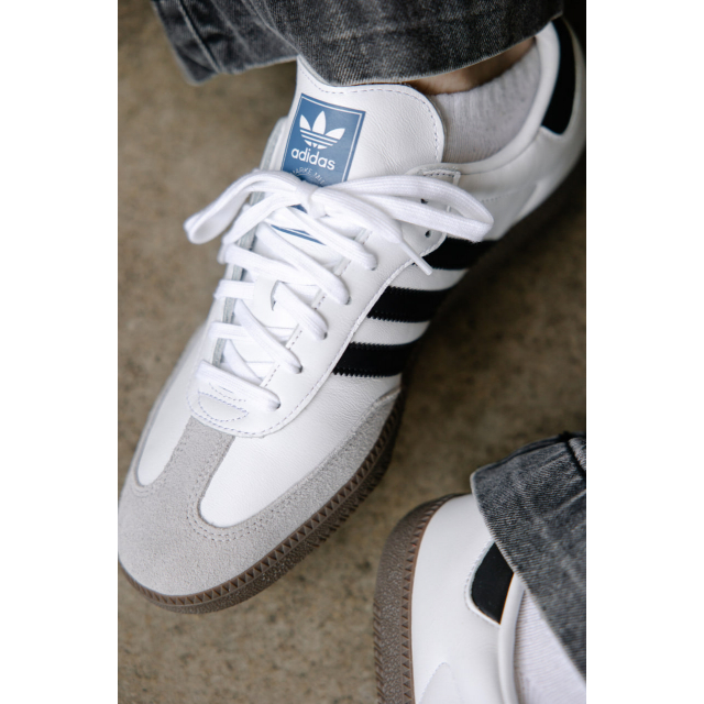 Adidas Originals Samba OG White Black Grey Kids