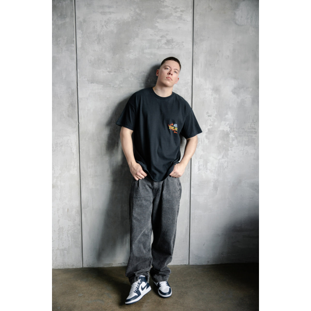 Air Jordan 1 Mid Obsidian