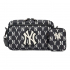 Сумка MLB Monogram NY Bag Black White   