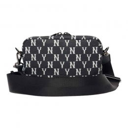 Сумка MLB Monogram NY Bag Black White