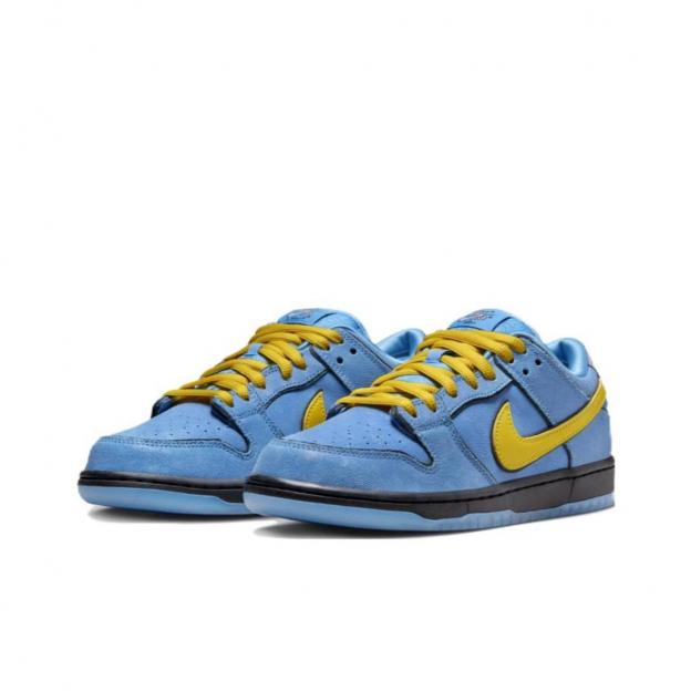 Nike Dunk SB Low x Powerpuff Girls Blue Yellow