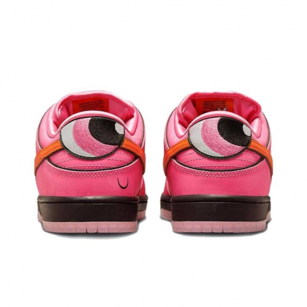 Nike Dunk SB Low x Powerpuff Girls Pink Orange Black