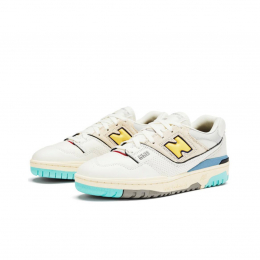 New Balance 550 Cream Blue Yellow