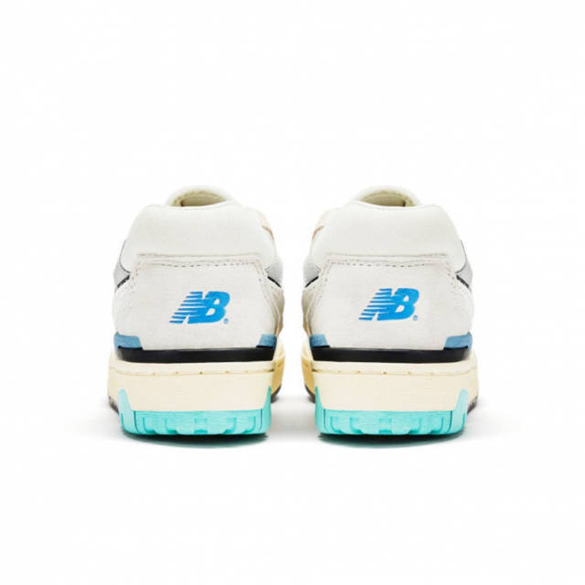 New Balance 550 Cream Blue Yellow 