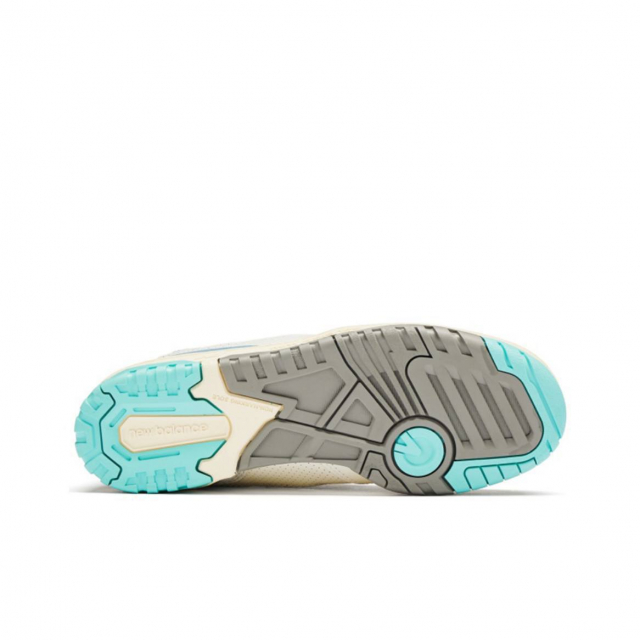 New Balance 550 Cream Blue Yellow 