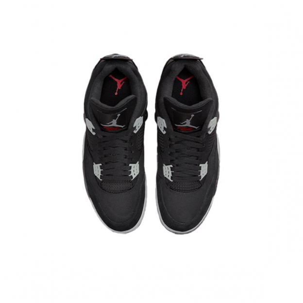 Air Jordan Retro 4 SE Black Canvas 