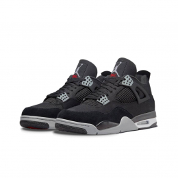 Air Jordan Retro 4 SE Black Canvas