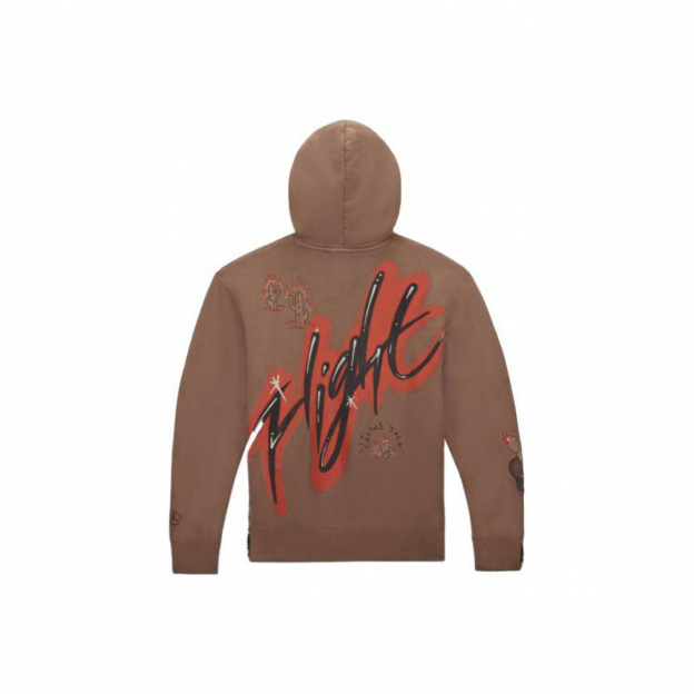 Худи Jordan x Travis Scott Hoodie Brown 