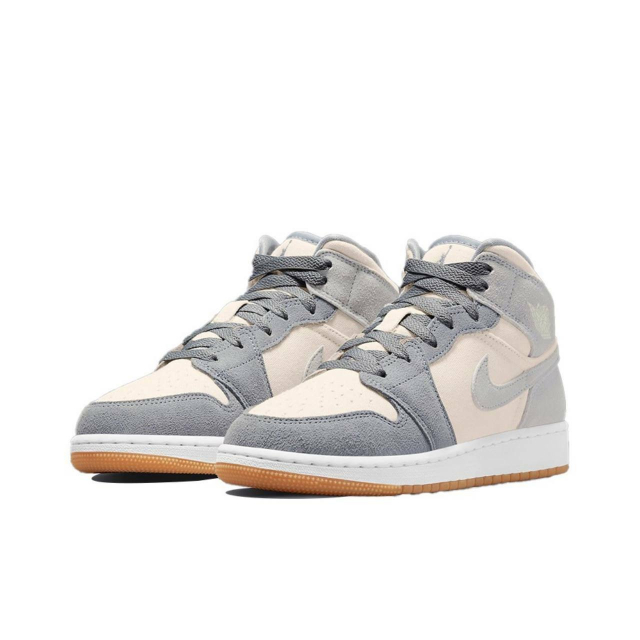 Air Jordan 1 Mid SE Coconut Milk Particle Grey
