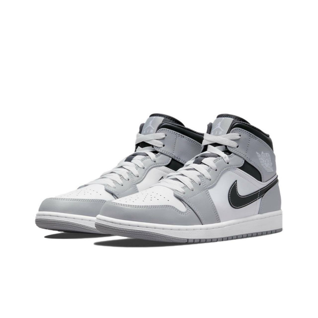 Air Jordan 1 Mid Light Smoke Grey