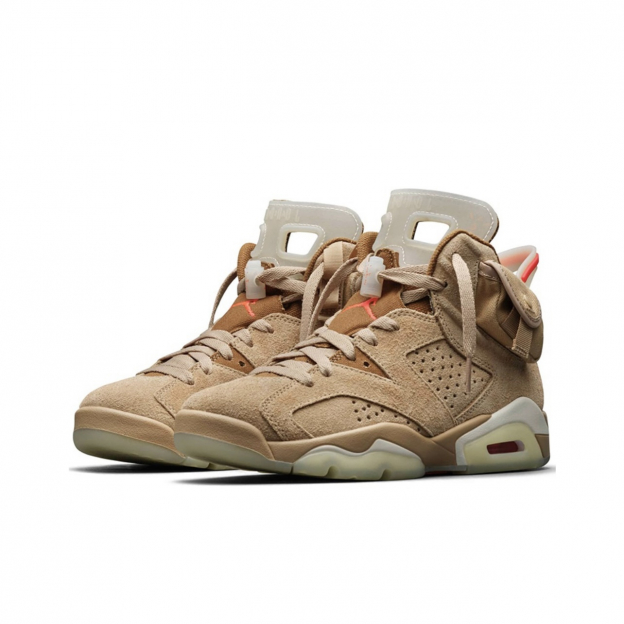 Travis Scott x Air Jordan 6 Retro British Khaki 