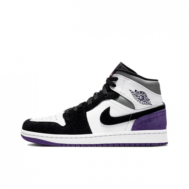 Air Jordan 1 Mid SE Varsity Purple 