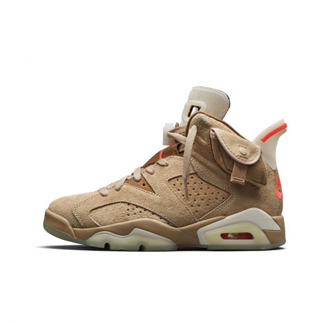 Travis Scott x Air Jordan 6 Retro British Khaki 