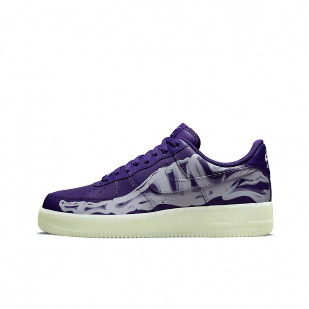 Nike Air Force 1 Low Purple Skeleton