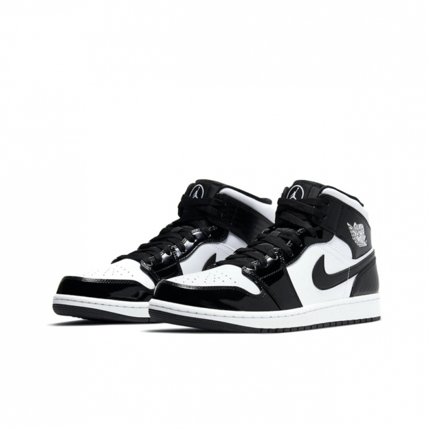 Air Jordan 1 Mid SE ASW Black and White 