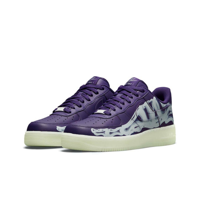 Nike Air Force 1 Low Purple Skeleton