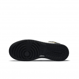 Air Jordan 1 Mid Black University Gold