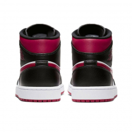 Air Jordan 1 Mid Black Gym Red