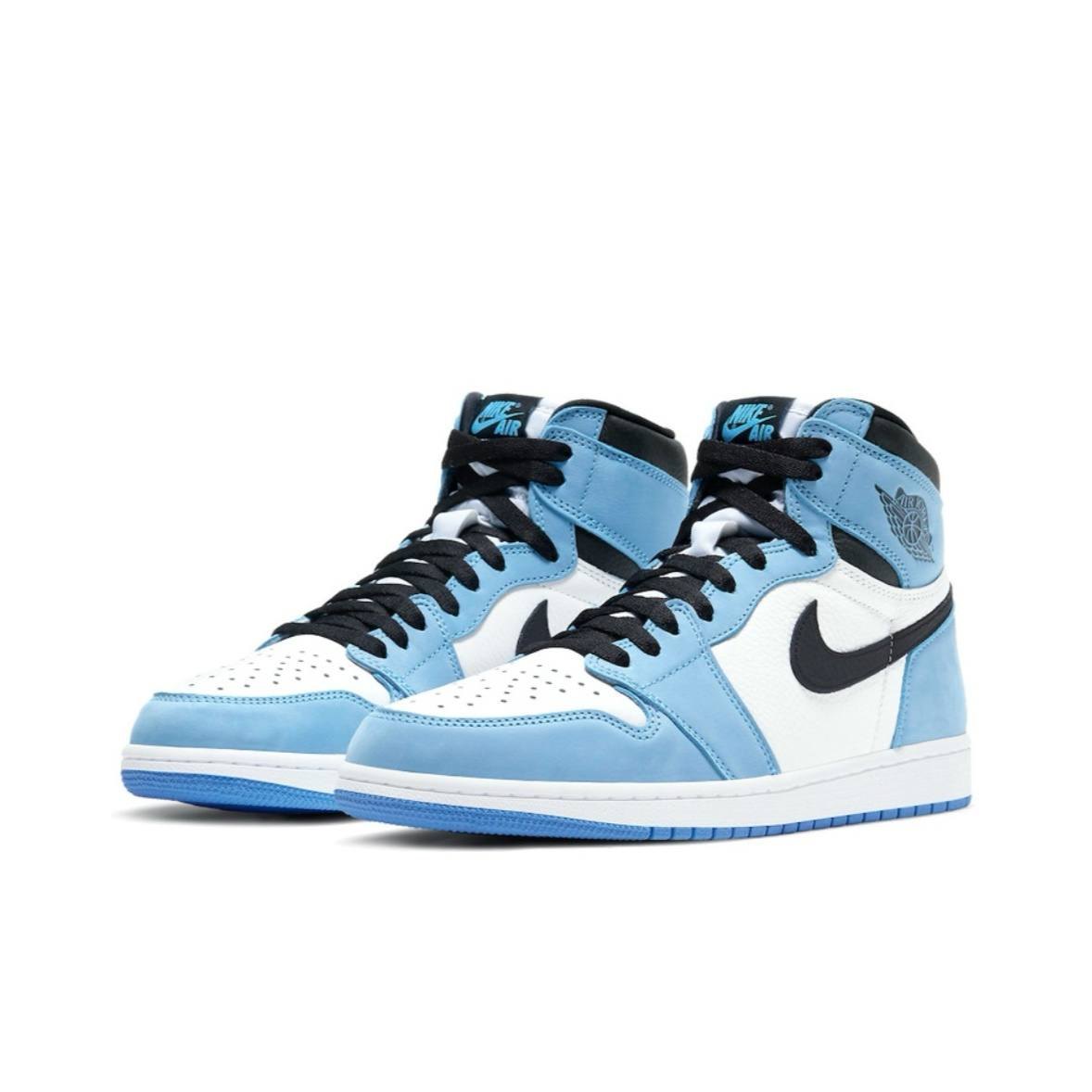 Кроссовки Air Jordan 1 Retro High OG University Blue, пара