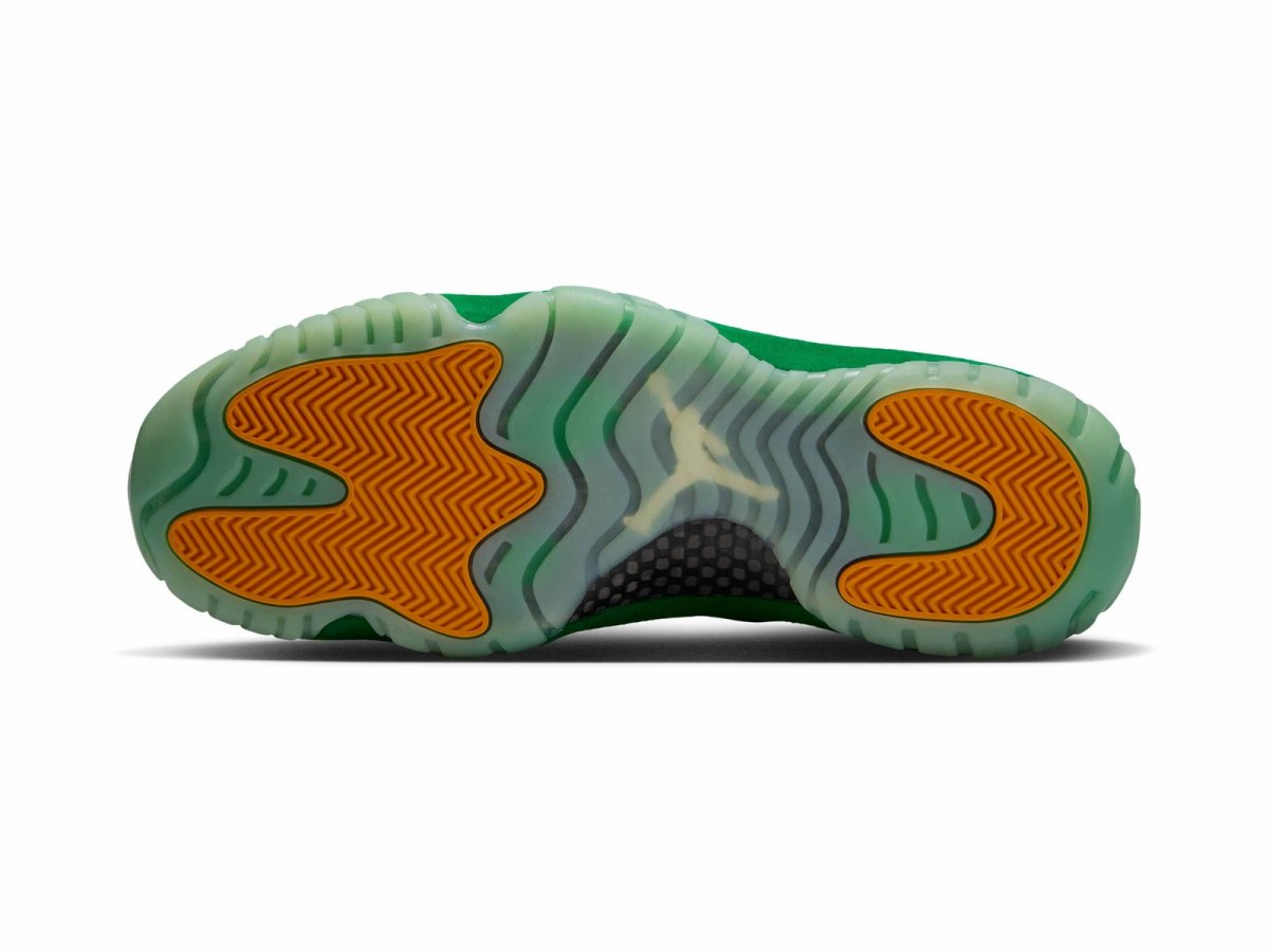 Подошва Air Jordan 11 Green Screen