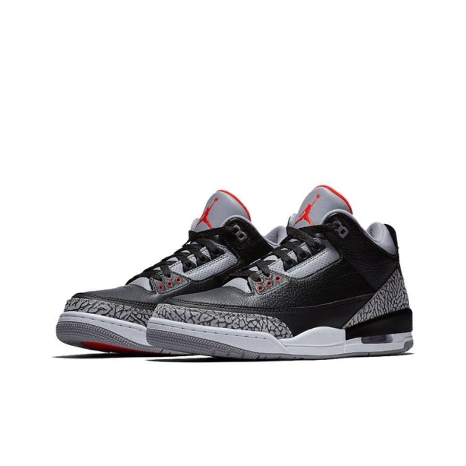 Кроссовки Air Jordan 3 Black Cement