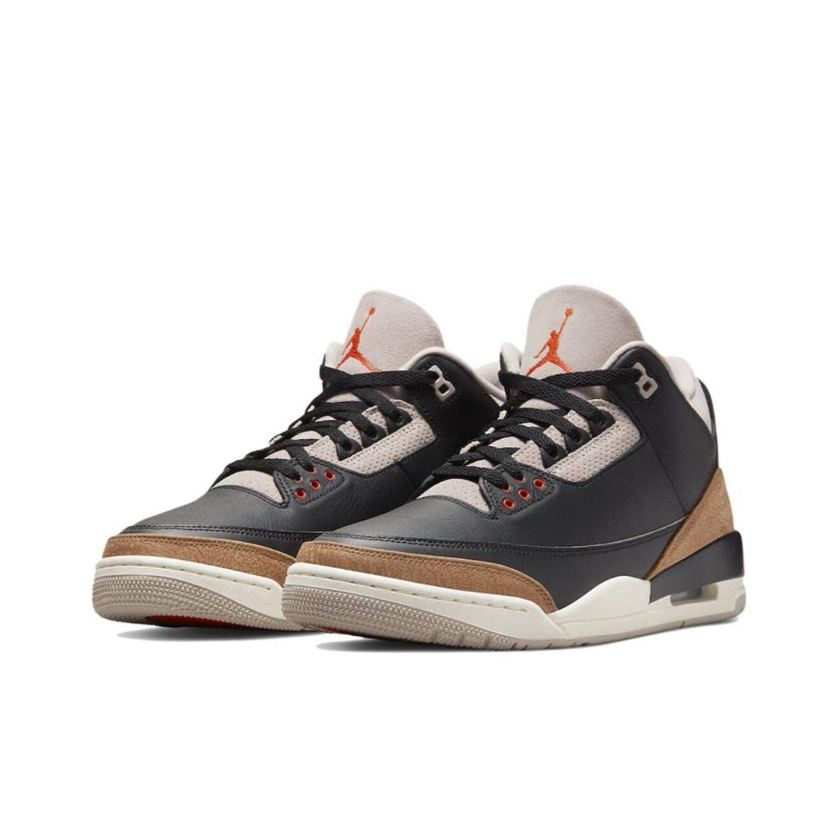 Кроссовки Air Jordan 3 Desert Elephant сбоку