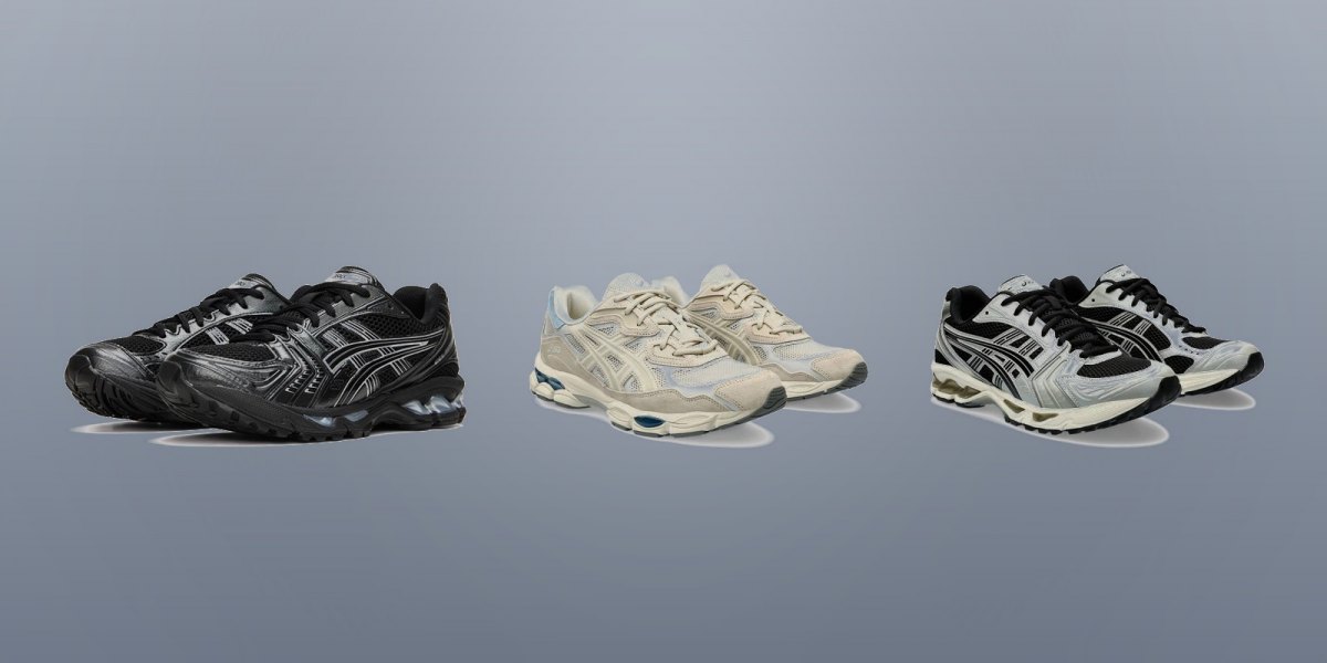 ASICS собрала Utility Collection: GEL-KAYANO 20, GEL-VENTX GTX и GEL-NYC 2.0 GTX в тёмных цветах — уже в продаже