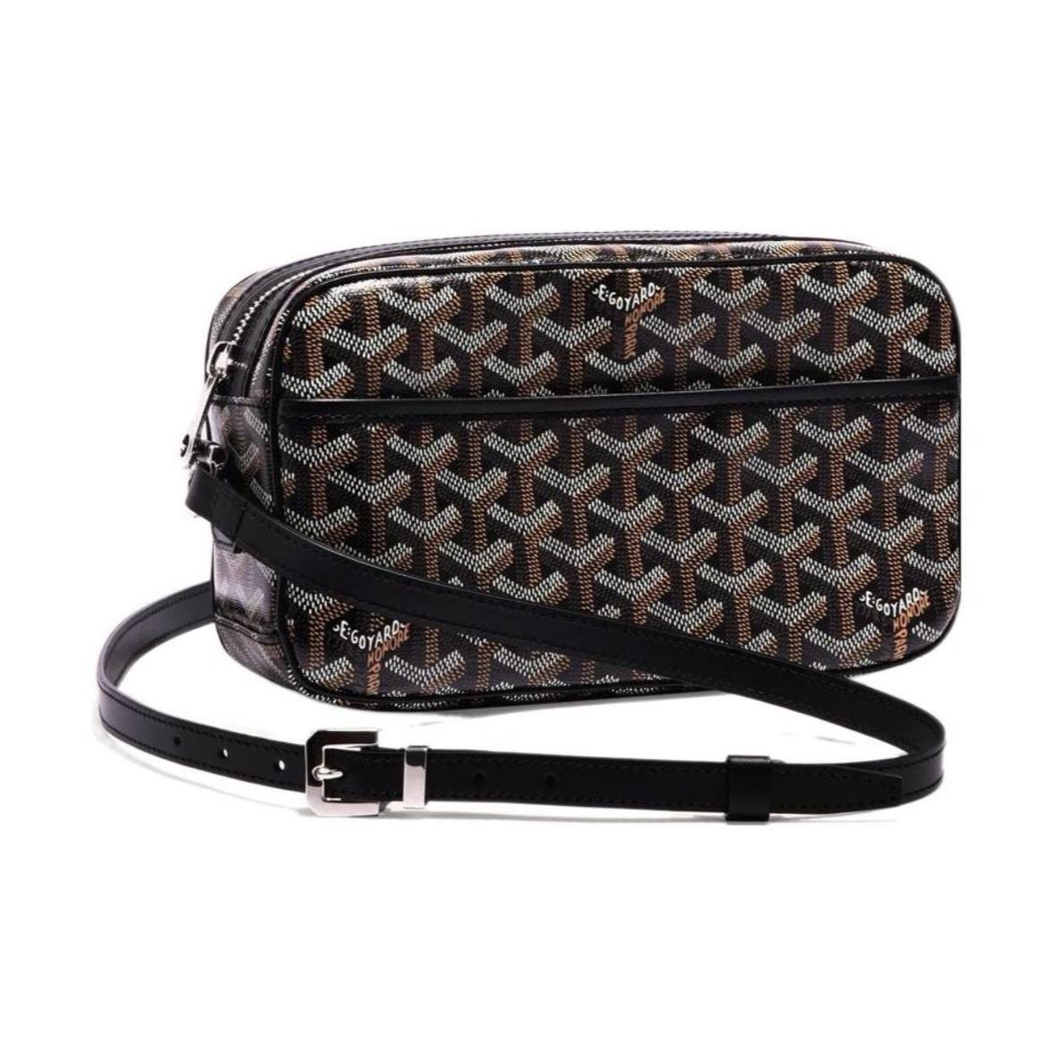 Сумка Goyard Cap-Vert в чёрно-коричневом цвете