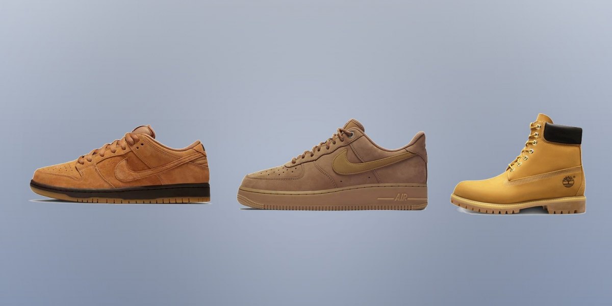 Nike вернула Air Force 1 Low Wheat — пшеничную пару теперь шьют из ворсистой замши
