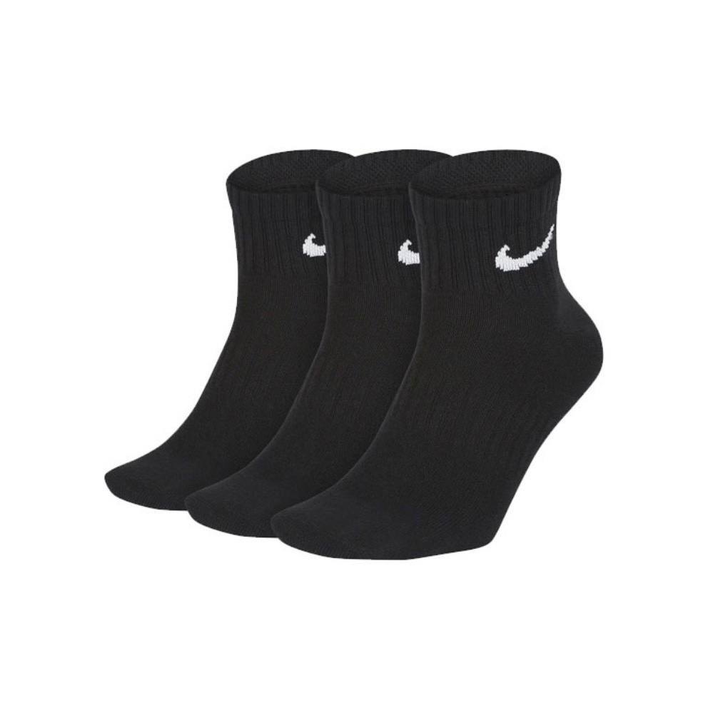 Чёрные носки Nike Everyday Ankle, три пары