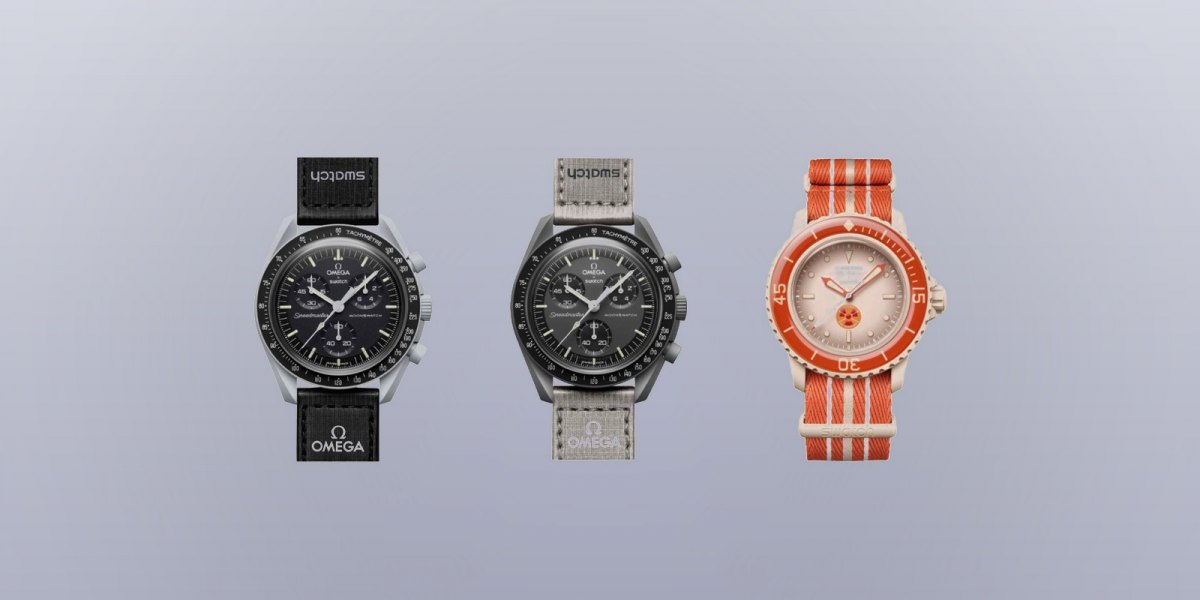 Планеты и океаны Swatch: чем различаются две коллаборации