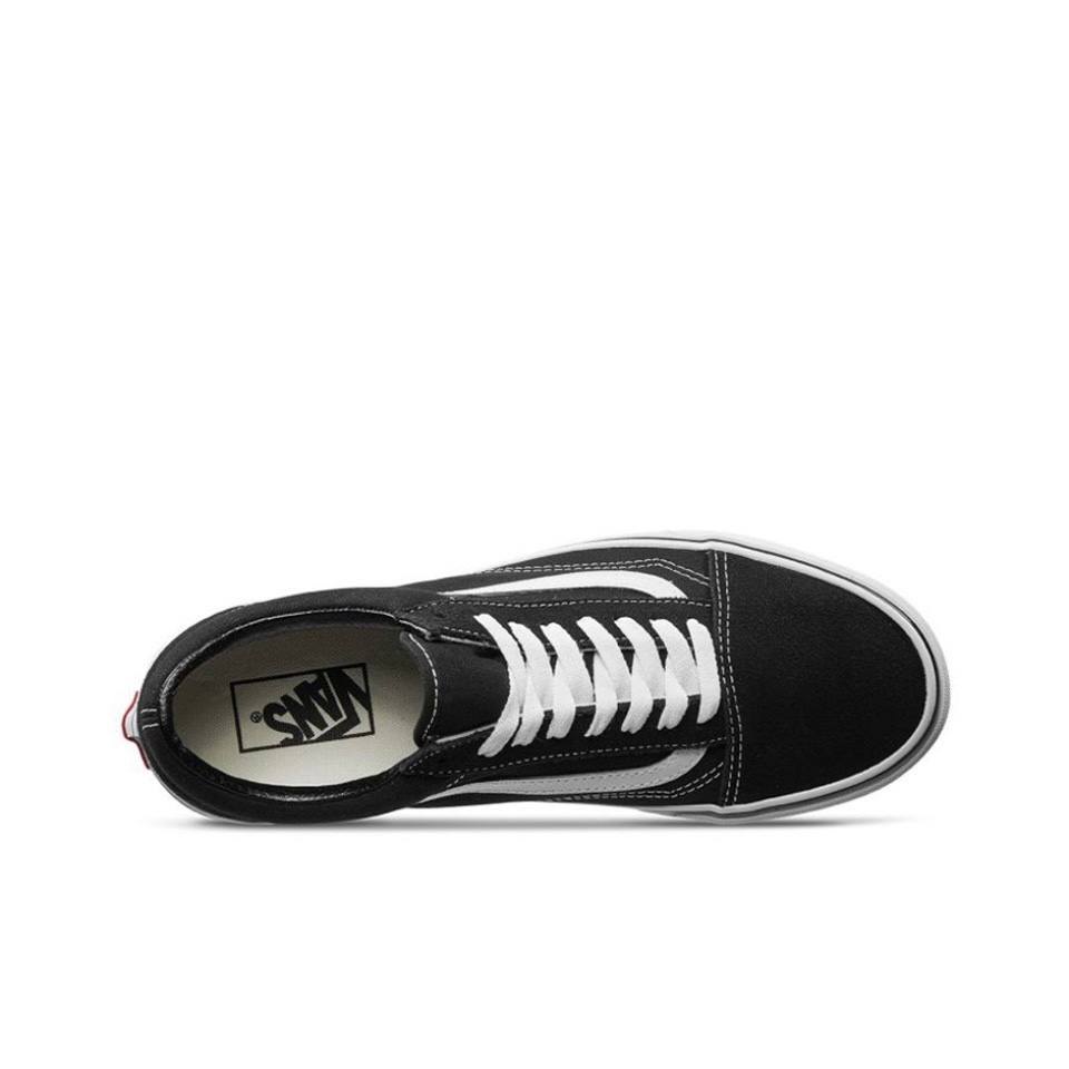 Кроссовки Vans Old Skool Black White, вид сверху